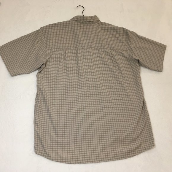 Simms Short Sleeve Button Up Long Tail NEW - Picture 16 of 16